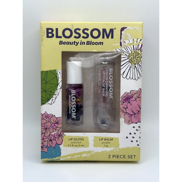 Blossom Beauty in Bloom Lip Gloss & Lip Balm 2-Piece Set - Picture 1 of 3